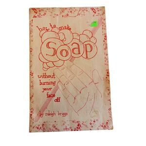 How to Make Soap: Without Burning Your Face Off (DIY) (Paperback) Raleigh Briggs